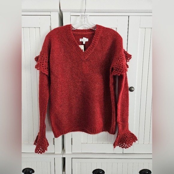 Red sweater